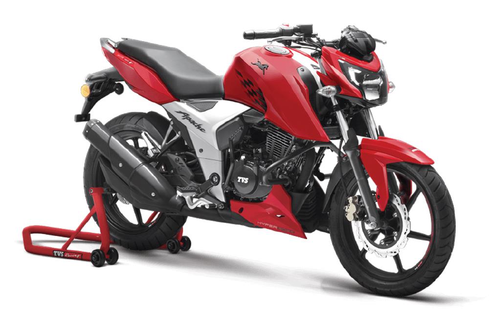 TVS APACHE RTR 160 4V SMARTXCONNECT ABS
