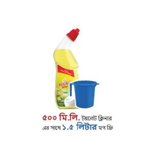 FLUSH PERFUMED TOILET CLEANER (CITRUS FRESH)-500ml