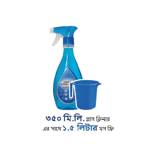 Skip to the end of the images gallery Skip to the beginning of the images gallery MINISTER SAFETY PLUS GLASS CLEANER (SPRAY GUN)-350ml