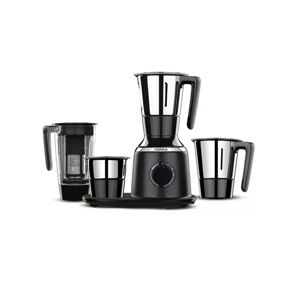 KONKA MIXER GRINDER-RUBY-BLACK (750 Watt)