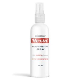 Minister Hexin Hand Sanitizer Spray - 50 Ml