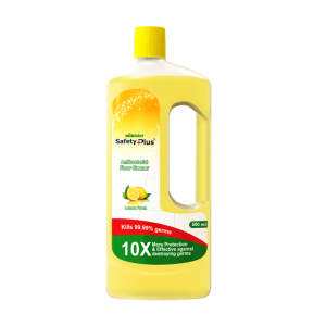 MINISTER SAFETY PLUS ANTIBACTERIAL FLOOR CLEANER LIQUID (LEMON FRESH)-500ml