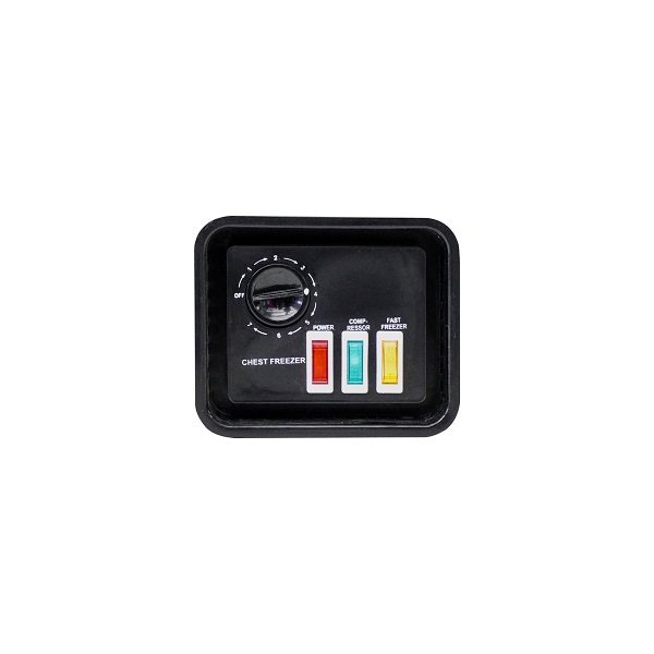 SEF-250CS, SMART 250 Liter Chest Deep Freezer - Black - Image 4