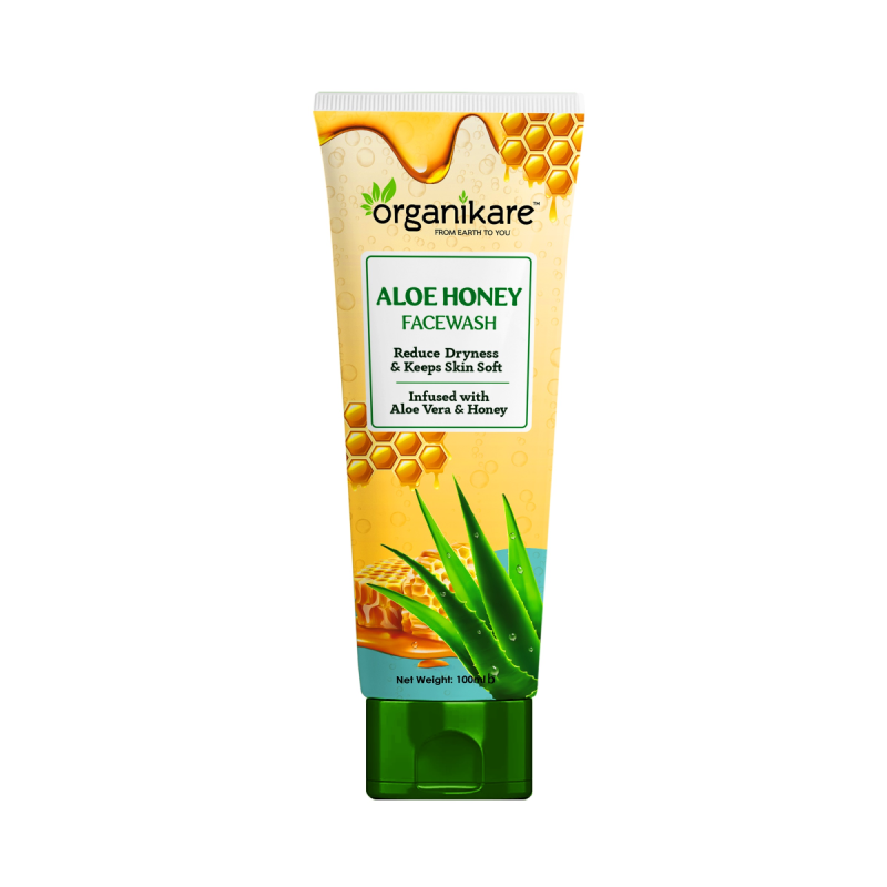 Organikare Aloe Honey Facewash (100ml)